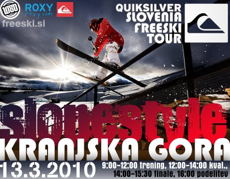 Quiksilver Slovenia Freeski Tour 2010