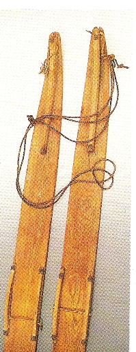  Norveška smučka iz okoli 1800.
