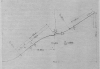  Načrt Bloudkove 100 m letalnice v Planici za tekme v letu 1936.