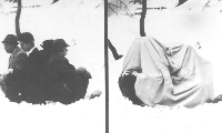  Zdarsky je bil tudi inovator: eden od primerov - primer šotorskega krila za zaščito vojaka v snegu pred mrazom in vlago in hkrati belo »kamuflažno« ogrinjalo.. 