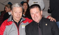  Stari in novi predsednik INTERSKIja Erich Melmer (levo) in vodja argentinskega zastopstva Martin Bacer – oba zadovoljna, ker bo naslednji kongres leta 2015 v Argentini, na samem najjužnejšem naseljneem delu zemlje - v Ushuaiji.