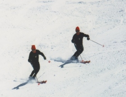 8. INTERSKI: Italijana med vbodom palice, uvodni zasuk in vedno poudarek elegance.