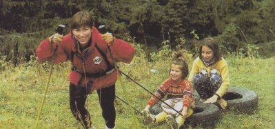 Francozinja Laurence de la Ferrière je nabirala moči v okolici Chamonixa na suhem za pohod z Južnega tečaja na vzhodno obalo Antarktike.