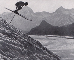  Terenski skok je bila že prvina smučarskih »kanonov«, kakor so rekli odličnim smučarjem (Schneider, 1926).