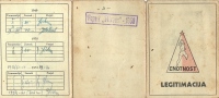 Smučarski klub Enotnost je bil ustanovljen v Ljubljani takoj po 2. svetovni vojni. Bil je lastnik Hotela Vitranc v Podkornu. Člani so imeli tam popust. Izkaznica iz 1949.