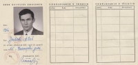 Izkaznica učitelja smučanja (prvič izdana 1963).