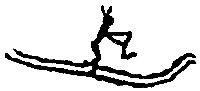 Norveški otok Rødøy hrani petroglif lovca na smučeh, ki se je maskiral v zajca, da bi zavedel divjad. V rokah drži kolec v obliki vesla, ki je bilo primerno za odrivanje v globokem snegu iz –3.500 pr. n. št. (Jean_Jacques Bompard s sodelavci, tudi avtorjem tega prispevka: Encyclopedie du ski, 2005).
