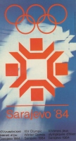 Plakat 1984 (Olimpijski muzej, Lausanne, Švica).