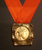 Zlata kolajna iz Sarajeva 1984 (Olimpijski muzej, Lillehammer, Norveška).