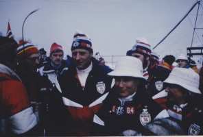 Zimske olimpijske igre Sarajevo 1984 je obiskal norveški princ Harald (danes kralj) s svojo družino (Olimpijski muzej, Lillehammer, Norveška).