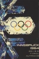  Plakat za zimske olimpijske igre, Innsbruck, 1964.  