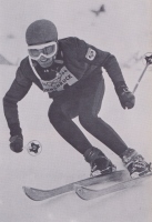  Avstrijka Edith Zimmermann, Egonova sestra, nepričakovano srebro v smuku (Innsbruck, 1964).