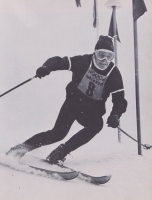  Pepi Siegler, Avstrija, 1. v slalomu (Innsbruck, 1964).